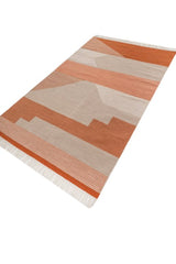 Terrak Terracotta Polyester Rug