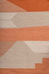 Terrak Terracotta Polyester Rug