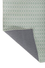 Kaarig Treetop Green Polyester Rug