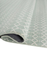 Kaarig Treetop Green Polyester Rug