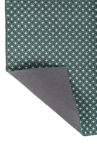 Sylva Dark Green Polyester Rug