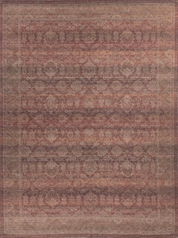 Marrak Rust Reyon Chennile Dhurrie