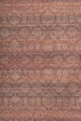 Marrak Rust Reyon Chennile Dhurrie