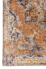 Embereth Mustard & Ivory Rayon Chenille Rug