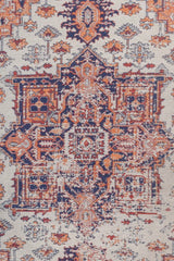 Rathiel Rust Red & Ivory Wool Rug