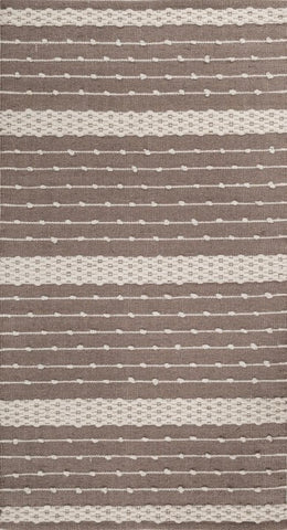 Sierra Brown Cotton Rug