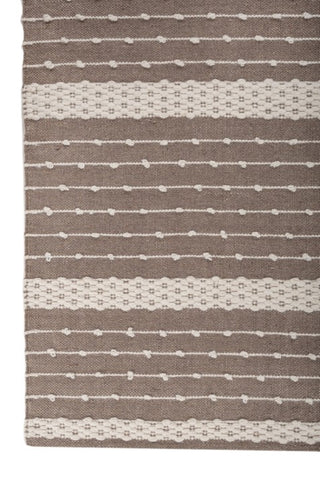 Sierra Brown Cotton Rug