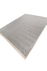 Labryn Grey Wool Rug