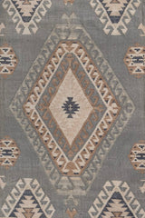 Caelvyr Grey & Beige Wool Rug