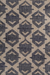 Valdren Deep Blue & Ivory Wool Rug