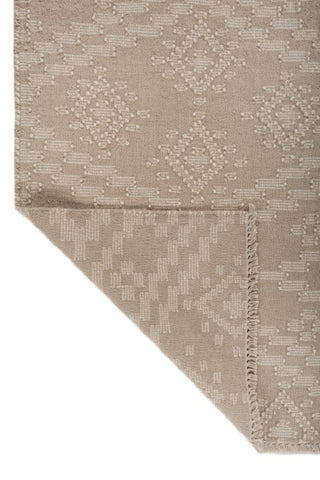 Mirage Taupe Wool Dhurrie