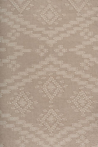 Mirage Taupe Wool Dhurrie