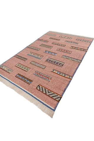 Velion Red Beige Wool Rug
