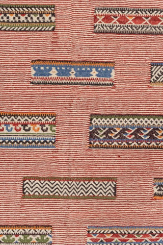 Velion Red Beige Wool Rug