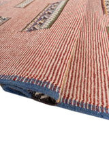 Velion Red Beige Wool Rug