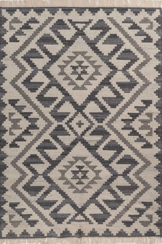 Vareon Grey Wool Rug