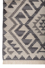 Vareon Grey Wool Rug