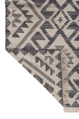 Vareon Grey Wool Rug