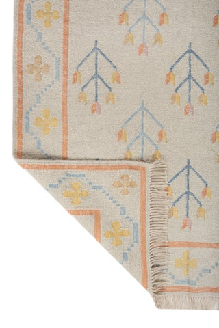 Elaris Sprig Ivory Wool Rug