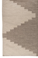 Totem Beige Wool Rug