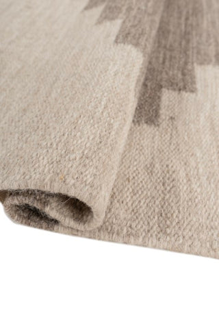 Totem Beige Wool Rug