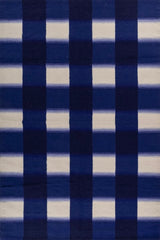 Axis Blue Wool Dhurrie