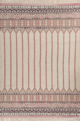 Rosetta Pink Wool Rug