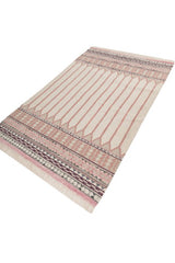 Rosetta Pink Wool Rug