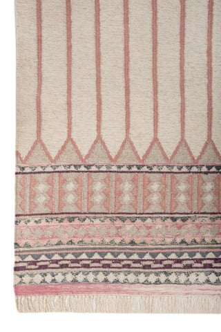 Rosetta Pink Wool Rug