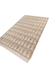 Sirocco Beige Wool Dhurrie