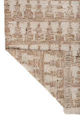 Sirocco Beige Wool Dhurrie