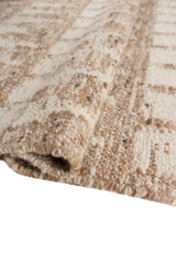 Sirocco Beige Wool Dhurrie