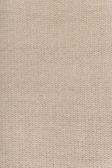 Braid Beige Wool Dhurrie