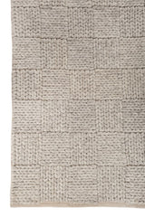 Quorra Wisteria Grey Wool Rug