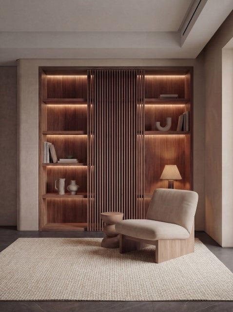 Ecru Off White Wool Rug