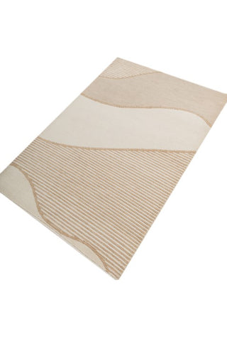 Contour Cream Wool Dhurrie