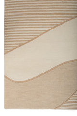 Contour Cream Wool Dhurrie