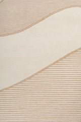 Contour Cream Wool Dhurrie