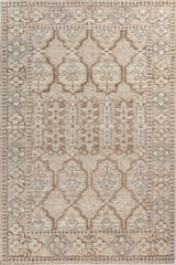 Evara Beige Wool Rug