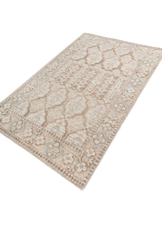Evara Beige Wool Rug