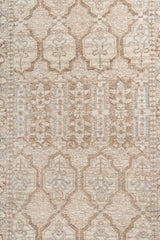 Evara Beige Wool Rug