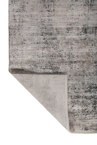 Soft Vintage Rug 4X6 Ft | White Dark Gray Carpet For Living Room, Bedroom, Dining Room