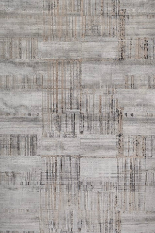 Zereth Gray Polypropylene Rug