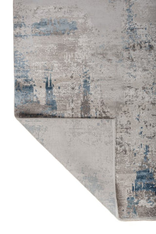 Zyvera Gray Polypropylene Rug
