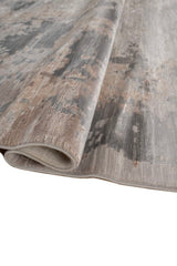 Lioren Gray Polypropylene Rug