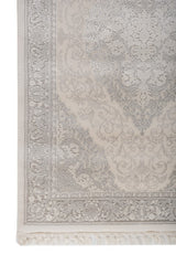 Aurevon Ivory Gray Polypropylene Rug