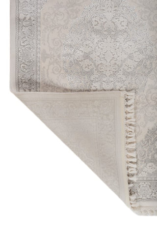Aurevon Ivory Gray Polypropylene Rug