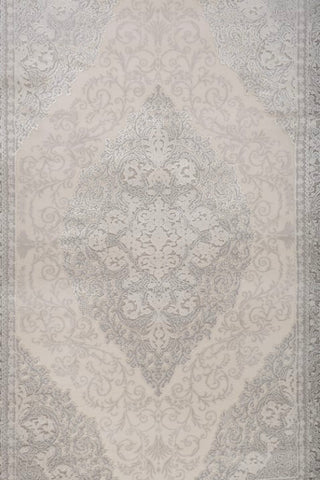 Aurevon Ivory Gray Polypropylene Rug