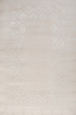 Elarin Ivory Gray Polypropylene Rug