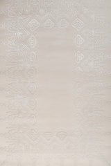 Elarin Ivory Gray Polypropylene Rug